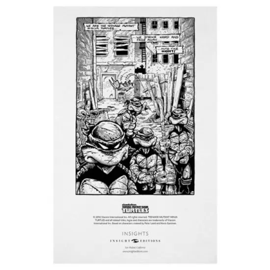 Insight Editions Teenage Mutant Ninja Turtles Hardcover Ruled Journal | 192 Pages image {8}