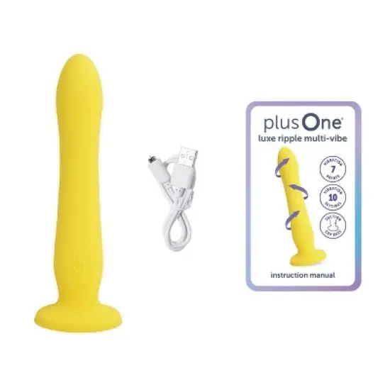 plusOne Luxe Ripple Multivibe Vibrator image {5}