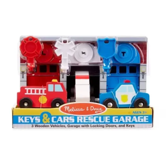 Melissa & Doug Keys & Cars Rescue Garage image {3}
