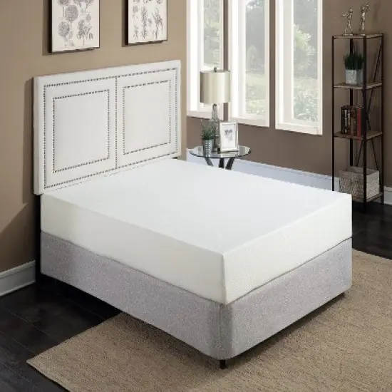 PAGED Medium Gel Memory Foam Mattress 10 Inch Mattress with Breathable White Aloe Vera Cover for Bedroom image {5}