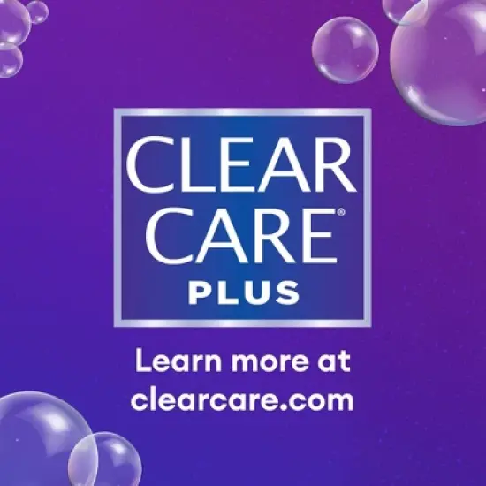 Clear Care Plus with Hydraglyde Cleaning and Disinfecting Contact Lens Solution For Soft Lenses - 12 fl oz image {6}