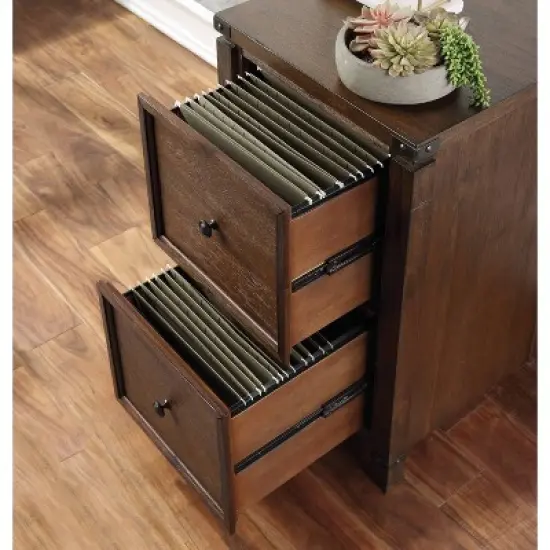 2 Drawers Baton Rouge File Cabinet - OSP Home Furnishings image {7}