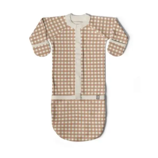 Goumikids Viscose Made from Bamboo Organic Cotton Convertible Baby Gown image {19}