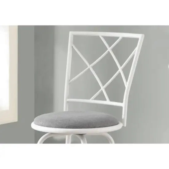 Set of 2 Metal Armless Barstool - EveryRoom image {2}