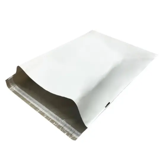 UOFFICE 500 Poly Mailer Bags 19" x 24" - #7 White Self-Sealing Envelopes image {3}