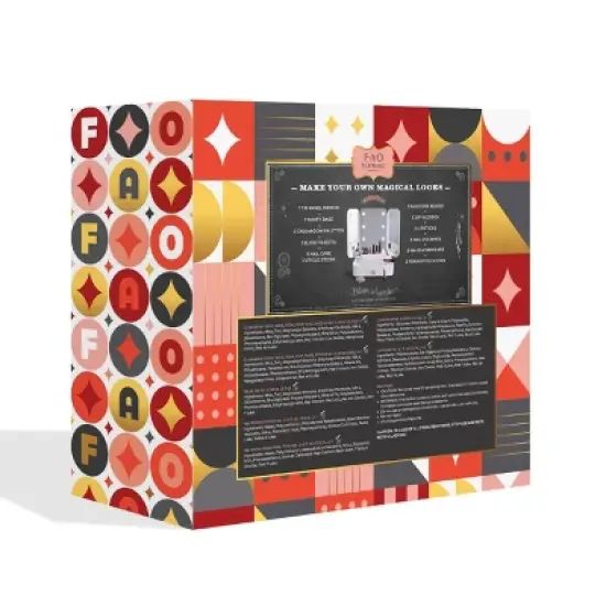 FAO Schwarz Makeup Vanity Mirror Set image {6}