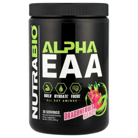 NutraBio Alpha EAA, Dragonfruit Candy, 0.98 lb (446 g) image {4}