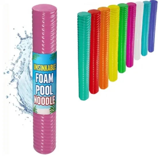 California Sun Deluxe Unsinkable Ultra Soft Foam Cushion Pool Noodle image {11}