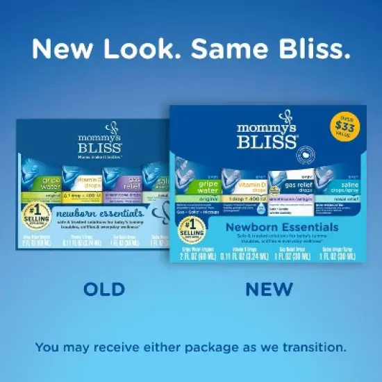 Mommy's Bliss Newborn Essentials Baby Care Gift Set - 4pk image {1}