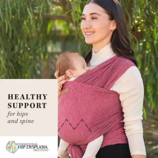 Moby Classic Wrap Waffle Knit Baby Carrier image {7}