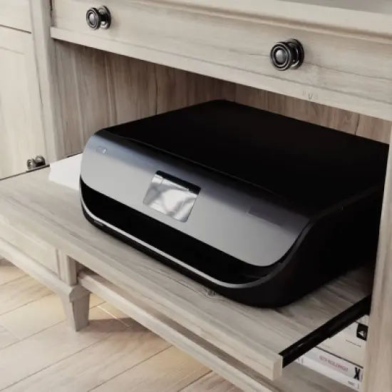 Hammond Storage Credenza Chalk Oak - Sauder image {5}