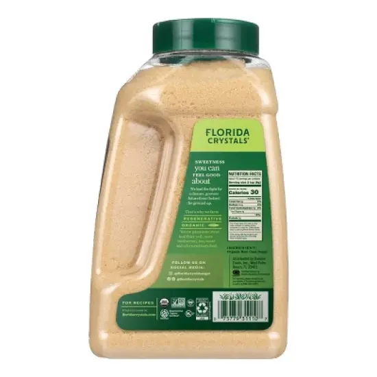 Florida Crystals Regenerative Organic Cane Sugar - 48oz Jug image {2}