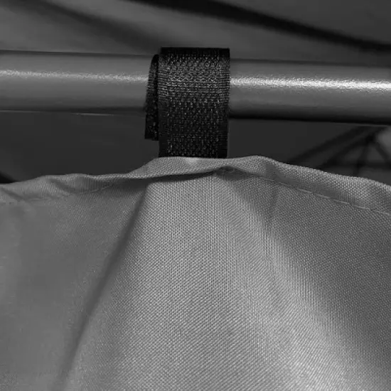 Outsunny 10' x 13' Outdoor Patio Gazebo Canopy Shelter with 6 Removable Sidewalls, & Steel Frame for Garden, Lawn, Backyard and Deck image {4}