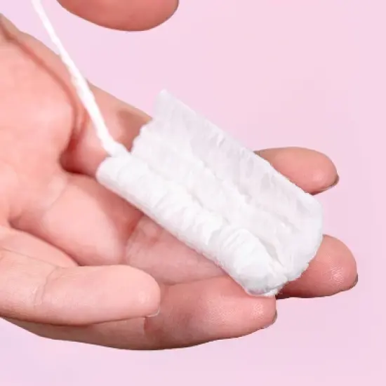 Rael Organic Cotton Regular & Super BFA-Free Applicator Compact Tampons Duopack - 36ct image {2}