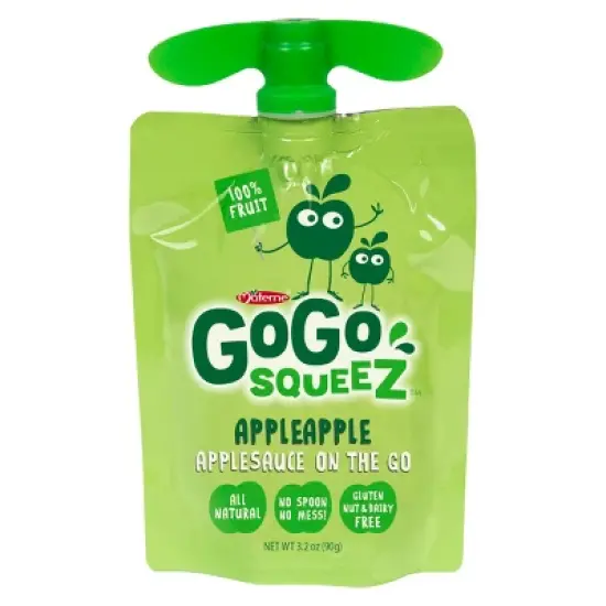 GoGo SqueeZ Applesauce On The Go Pouch - 3.2oz image {1}