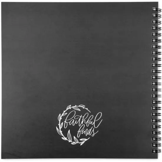 Faithful Finds Prayer Journal, Christian Faith Devotional, Floral Spiritual Spiral Bound Bible Journal for Women (8.8 x 8.5 Inches) image {5}