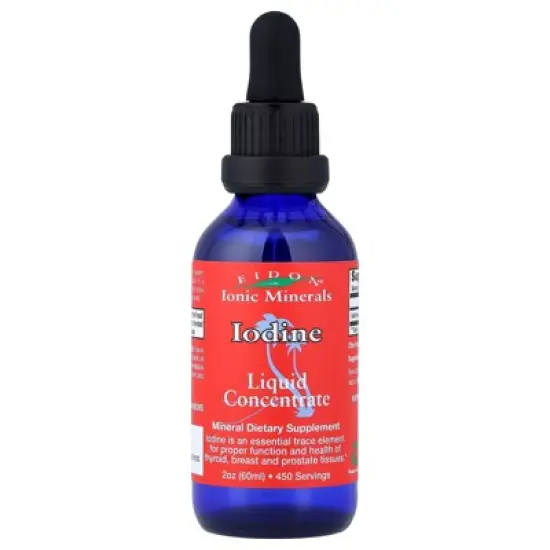 Eidon Ionic Minerals Iodine, Liquid Concentrate, 2 oz (60 ml) image {4}