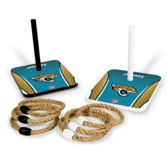 NFL Jacksonville Jaguars Solid Wood Quoits Toss Game image {9}
