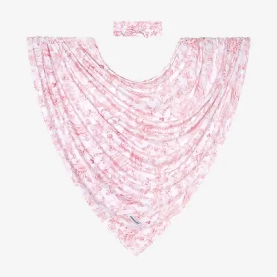 Girls Antoinette Swaddle And Headwrap Set - Posh Peanut image {3}