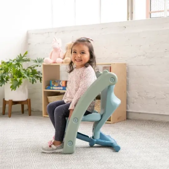 ECR4Kids Sit-N-Rock, Rocking Horse, Seafoam image {9}