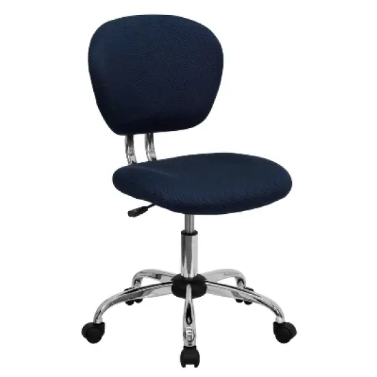 Mid Back Mesh Padded Swivel Task Office Chair - Flash Furniture image {11}