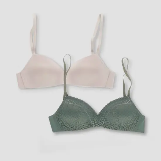 Maidenform Self Expressions Women's 2pk Wireless Bra SE0583 image {11}