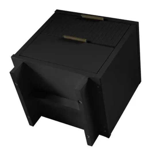 Granville Modern 2 Drawer Nightstand - Manhattan Comfort image {8}