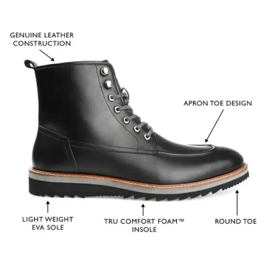 Thomas & Vine Mitchell Moc Toe Ankle Boot image {7}