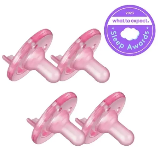 Philips Avent Soothie 3m+ - Pink/pink - 4pk image {3}