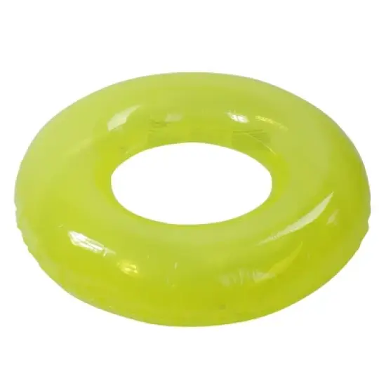 Swimline 30" Inflatable Children's 1-Person Swimming Pool Ring Tube Pool Float - Yellow image {2}
