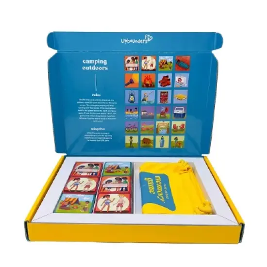 Upbounders Camping Outdoors Memory Game image {1}