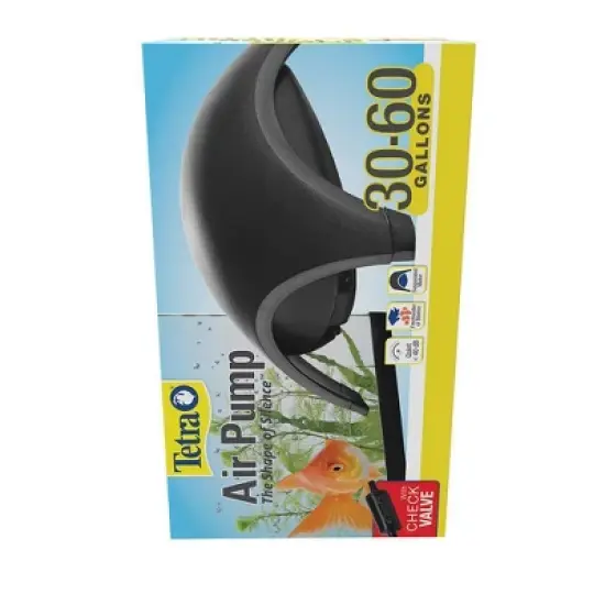 Tetra Whisper Quiet Powerful Airflow Air Pump 30 to 60gal for Aquariums image {1}