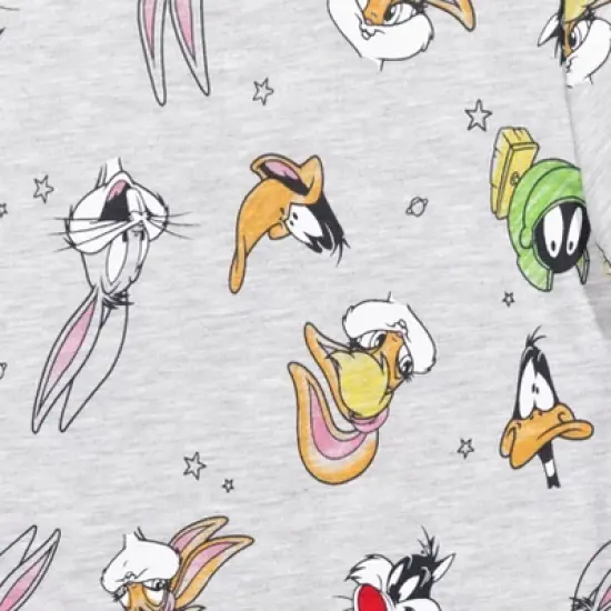 SPACE JAM Looney Tunes Space Jam Sylvester Buggs Bunny Daffy Duck Girls French Terry Sweatshirt Little Kid to Big Kid  image {3}