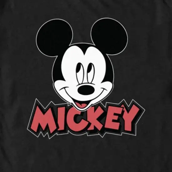 Men's Mickey & Friends Classic Mickey Face T-Shirt image {1}