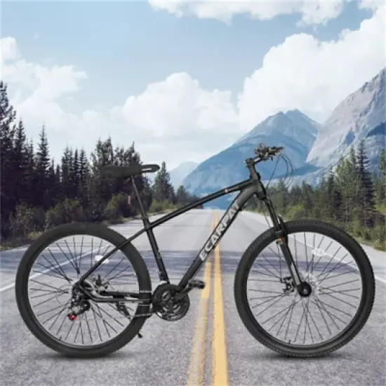 YONWAY 27 Inch Mountain Bike 21 Speed, Suspension Fork, Aluminum Frame Disc Brake, Mountain biking for both men and women image {7}