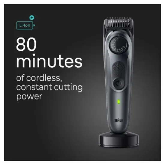 Braun All-in-One Series 5 AiO5470 Rechargeable 8-in-1 Body, Beard & Hair Electric Trimmer image {4}
