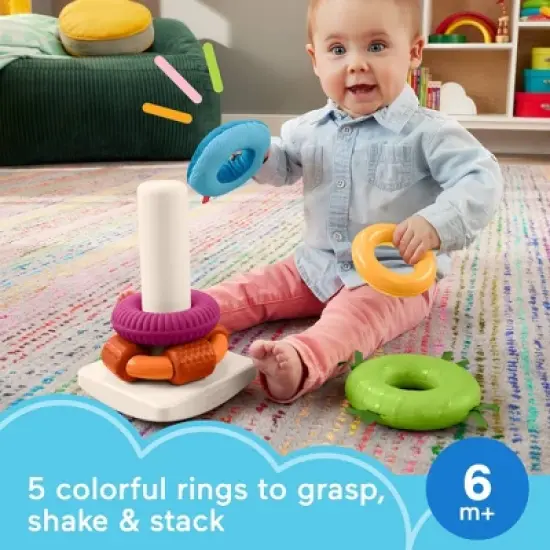Fisher-Price Sensory Rock-A-Stack image {1}