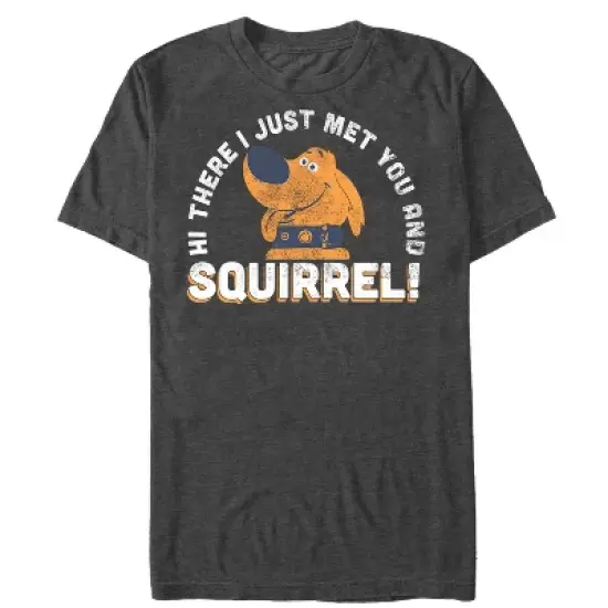 Men's Up Dug Just Met You Squirrel T-Shirt image {3}