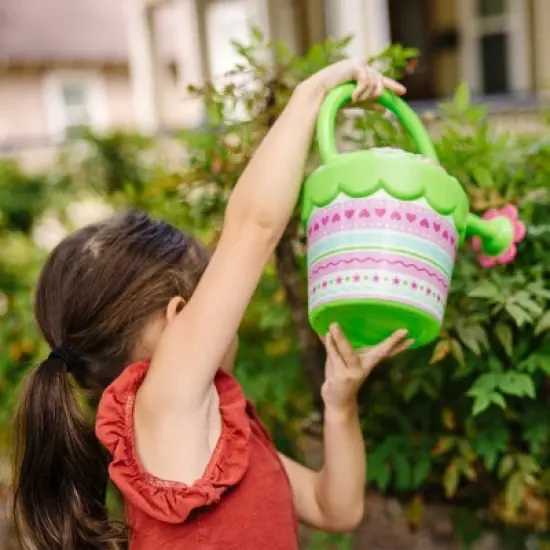 Melissa & Doug Sunny Patch Pretty Petals Flower Watering Can - Pretend Play Toy image {6}