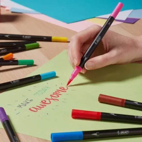 BIC 12ct Water Based Markers Intensity Dual Tip image {2}