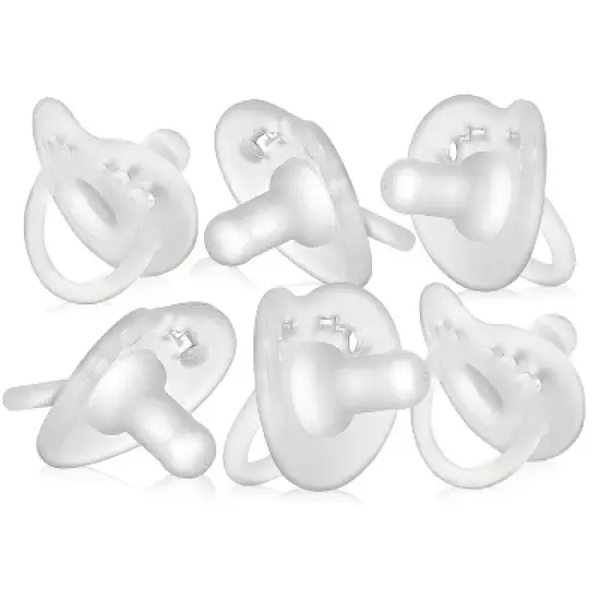 Evenflo Feeding Balance + Stage 1 Cylindrical Silicone Pacifier - 0 Months+ 6ct image {8}