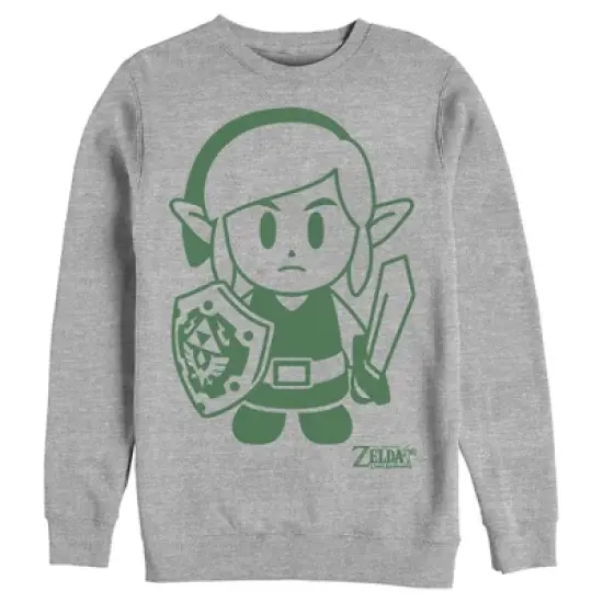 Men's Nintendo Legend of Zelda Link's Awakening Sleek Avatar Sweatshirt image {2}