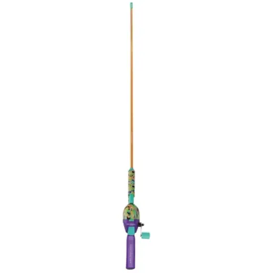 Kid Casters Fish Camo Tangle-Free Combo - Neon image {1}