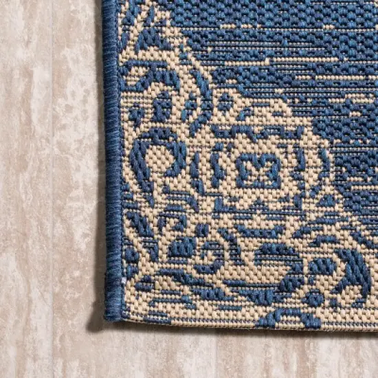 Tuscany Ornate Medallions Indoor/Outdoor Area Rug  - JONATHAN Y image {8}