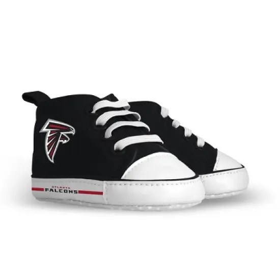 Baby Fanatic Pre-Walkers High-Top Unisex Baby Shoes -  NFL Atlanta Falcons image {1}