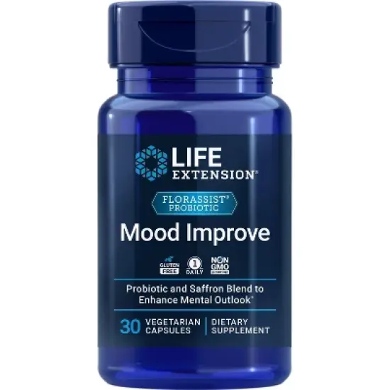 FLORASSIST Mood Improve by Life Extension  -  30 Capsules image {2}