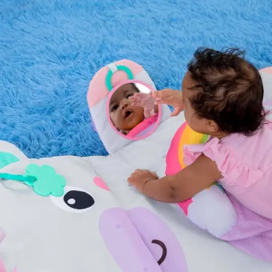 Bright Starts Tummy Time Prop and Playmat - Unicorn image {6}