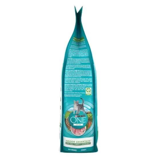 Purina ONE Indoor Advantage Adult Premium Turkey Flavor Dry Cat Food image {4}