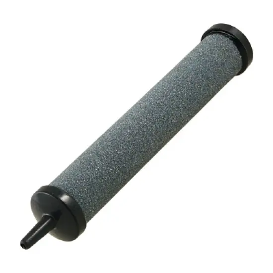 Unique Bargains Restaurant Gray Black Cylinder Shaped Aquarium Air Bubble Stones 5.3" Length image {3}