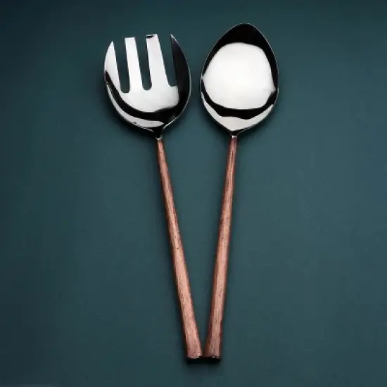 Inox Artisans Sundance Salad Serving 2 Pc. Set image {3}